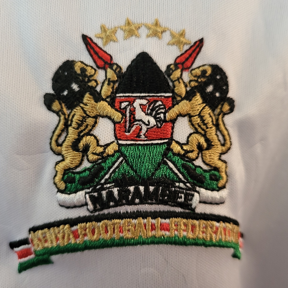 Official Vintage Kenya National Football Team Away Jersey- Harambee Stars-Size M - Picture 4 of 6